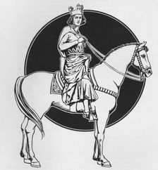 The Emperor Frederick II c1926. Artist: Herbert Norris