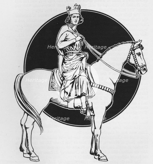 'The Emperor Frederick II', c1926. Artist: Herbert Norris.