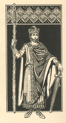 The Emperor Henry II, The Holy (1002-1024) 1924. Creator: Herbert Norris