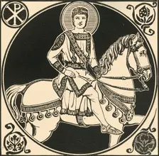 The Emperor Justinian 1924. Creator: Herbert Norris