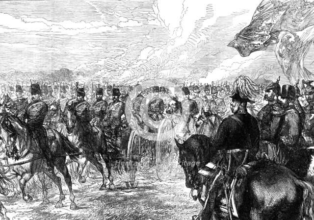 The Emperor of Russia at Woolwich, 1874. Creator: Unknown.