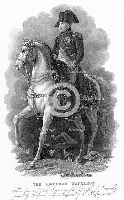 'The Emperor Napoleon', 1805 (1813). Artist: J Godefroy