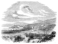 The Emperor Napoleon's visit to Corsica: view of Bastia, 1860. Creator: Unknown