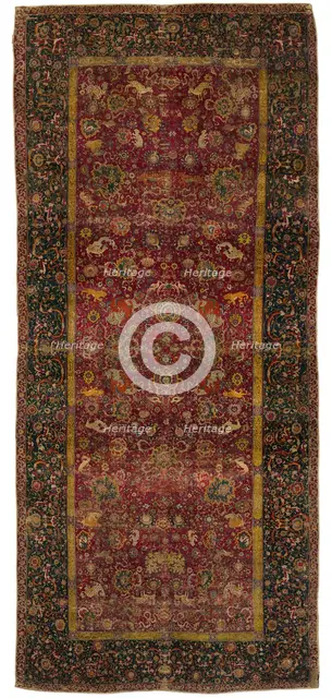 The Emperor's Carpet, Iran, second half 16th century. Creator: Unknown.
