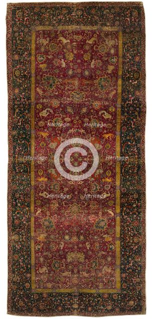 The Emperor's Carpet, Iran, second half 16th century. Creator: Unknown.