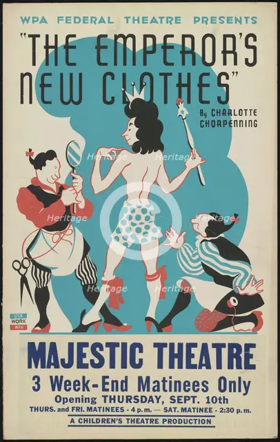 The Emperor's New Clothes, [193-]. Creator: Unknown.