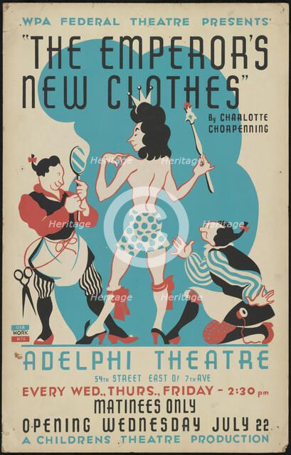 The Emperor's New Clothes, New York, [1930s]. Creator: Unknown.
