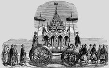 The Emperors Car of Ceremony; The Burman Empire 1854. Creator: Unknown
