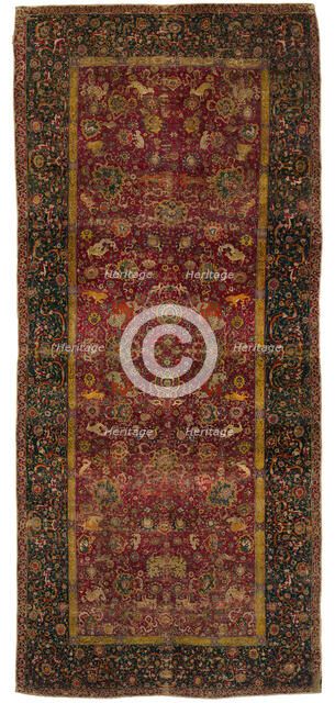 The Emperor's Carpet, Iran, second half 16th century. Creator: Unknown.