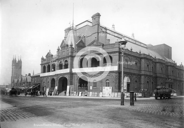 The Empire Theatre, Blackpool, Lancashire, 1895-1910. Artist: Unknown