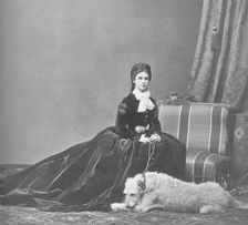 The Empress Elisabeth of Austria , 1865