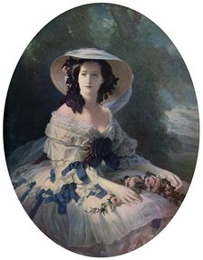 The Empress Eugenie 19th century, (c1920). Artist: Franz Xaver Winterhalter
