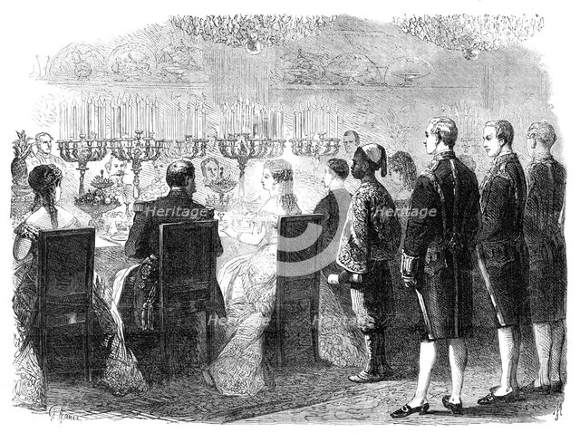 The Empress Eugenie's new Abyssinian page, 1869. Creator: Unknown.