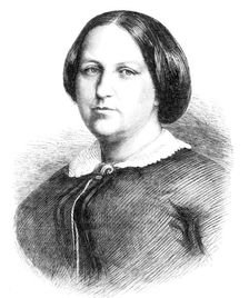 The Empress of Brazil, 1864. Creator: Unknown