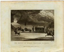 The Empress of Russia Travelling across the country, 1784. Artist: Metz, Conrad Martin (1755-1827)