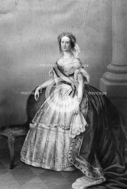 The Empress of the French, c1860.Artist: DJ Pound