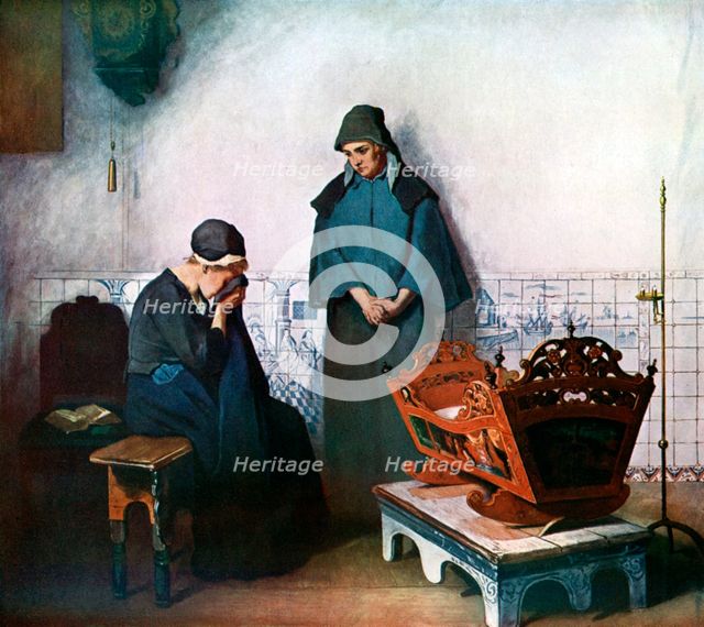 'The Empty Cradle', 1911-1912. Artist: Unknown