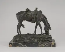 The Empty Saddle, model March/December 1900, cast January 1901. Creator: Henry Mervin Shrady