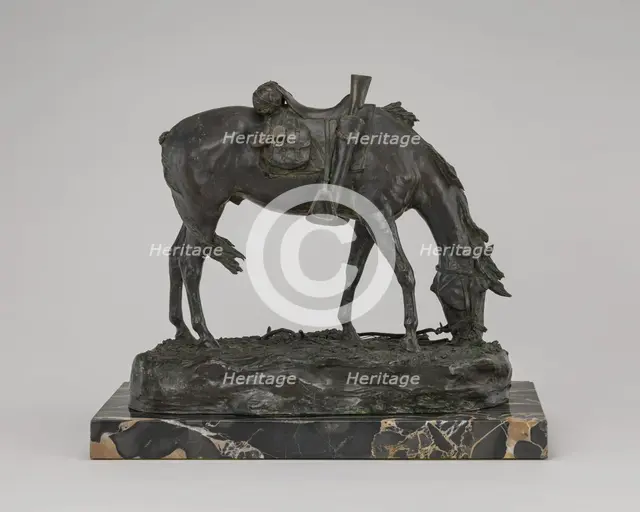 The Empty Saddle, model March/December 1900, cast January 1901. Creator: Henry Mervin Shrady.