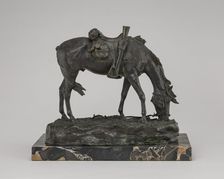 The Empty Saddle, model March/December 1900, cast January 1901. Creator: Henry Mervin Shrady