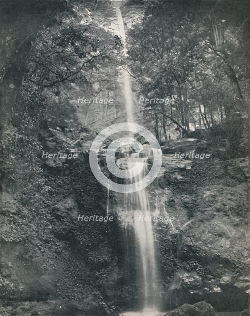 'The Emu Vale Waterfall', 19th century. Artist: Unknown.