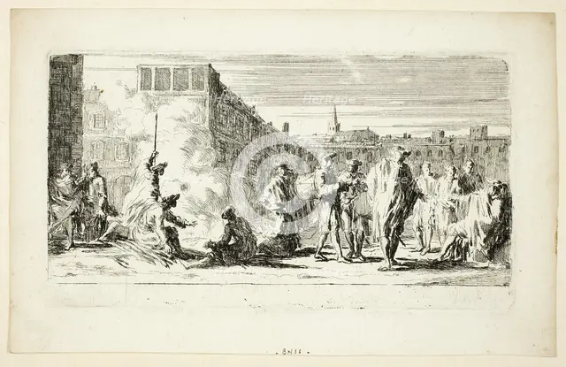 The Encampment, c. 1675. Creator: Joseph Francois Parrocel.