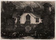 The Enchanted House, 1871. Creator: Rodolphe Bresdin (French, 1822-1885)