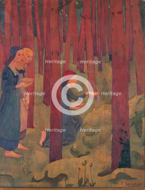The enchantment or The sacred grove. (L'Incantation ou Le Bois Sacré).