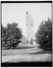 The Engine house, M.M.A., Orchard Lake, Michigan, between 1890 and 1901. Creator: Unknown