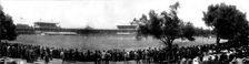 The English Cricket Team in Australia: the Second Test Match, Melbourne..., 1898. Creator: Harvie & Sutcliffe