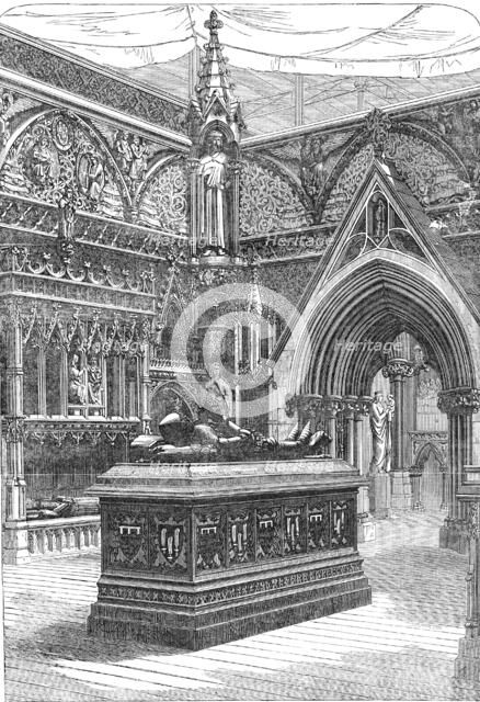 The English Mediaeval Court, at the Crystal Palace, Sydenham, 1854. Creator: Unknown.