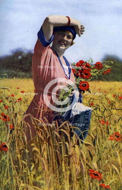 'The 'English Rose, c1922. Artist: Horace Walter Nicholls