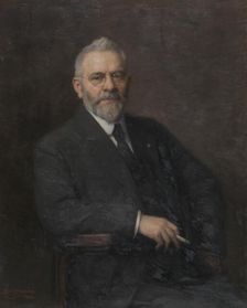 The Engraver Frans Lauwers, 1924. Creator: Jozef Marie Louis Janssens