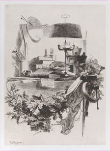 The Engraver's Instruments, ca. 1862. Creator: Jules-Ferdinand Jacquemart