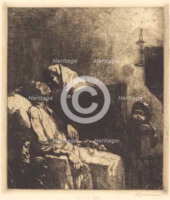 The End, 1883. Creator: Paul Albert Besnard.