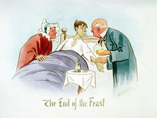 The End of the Feast c1895. Artist: Martin Anderson