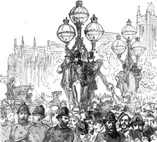 The End of the Tichborne Trial: waiting for the verdict, 1874. Creator: Unknown
