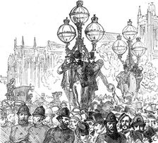 The End of the Tichborne Trial: waiting for the verdict, 1874. Creator: Unknown