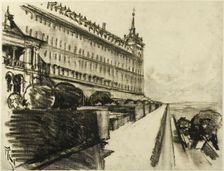 The Endless Escorial, c. 1903. Creator: Joseph J Pennell