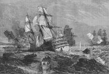 The Enemy's Vessels stranded off the Point of Grao c1880