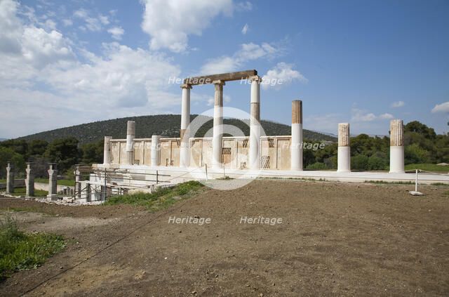 The Enkoimeterion, Epidauros, Greece. Artist: Samuel Magal