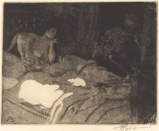 The Enigma (L'énigme), 1900. Creator: Paul Albert Besnard