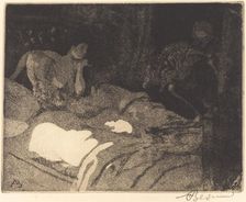 The Enigma (L'énigme), 1900. Creator: Paul Albert Besnard