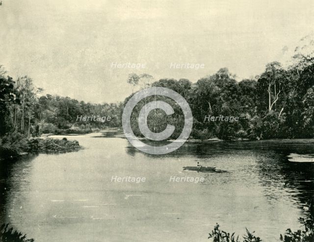 'The Ennoggera Reservoir', 1901. Creator: Unknown.