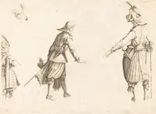 The Enrollment of the Troops, c. 1614. Creator: Jacques Callot