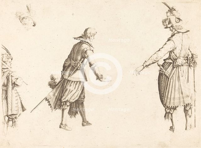 The Enrollment of the Troops, c. 1614. Creator: Jacques Callot.
