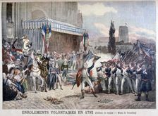 The Enrolment of Volunteers, 22nd July 1792 1895
