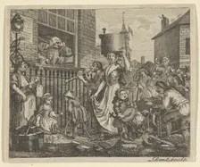 The Enraged Musician, ca. 1800. Creator: Dent