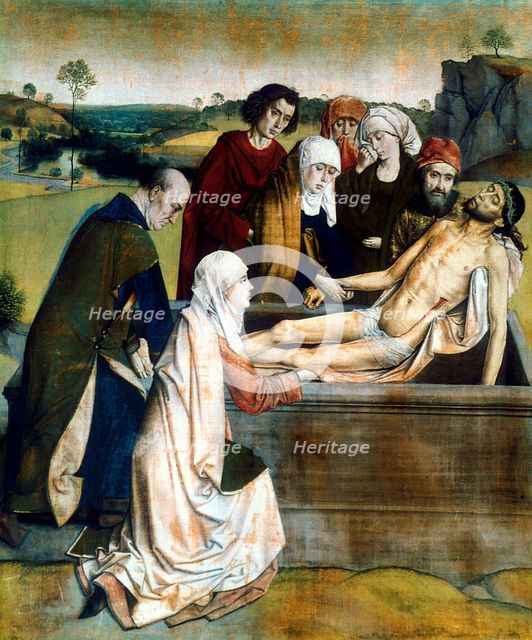 'The Entombment', 1450s. Artist: Dieric Bouts
