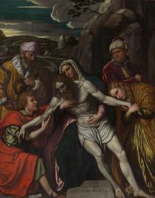 The Entombment, 1554. Creator: Moretto da Brescia